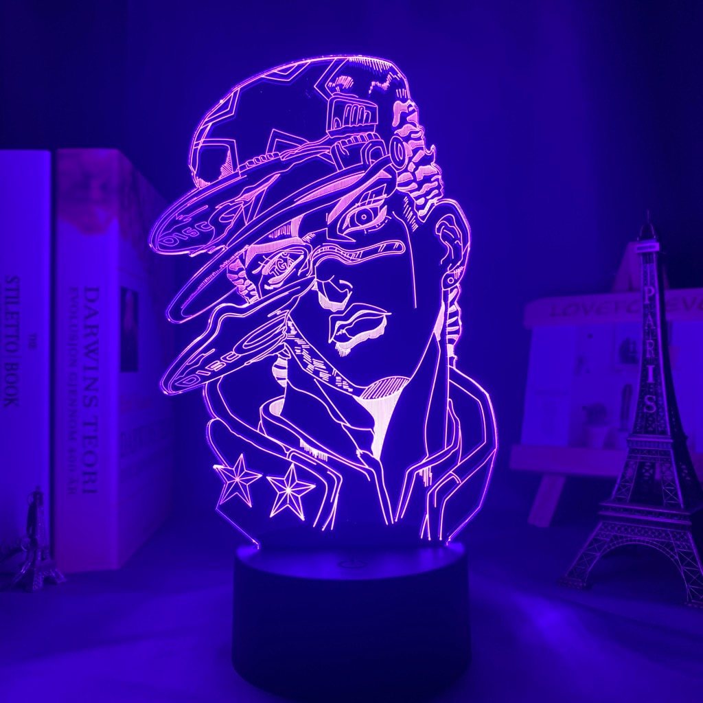 3d Multicolor Anime Lamp/Light