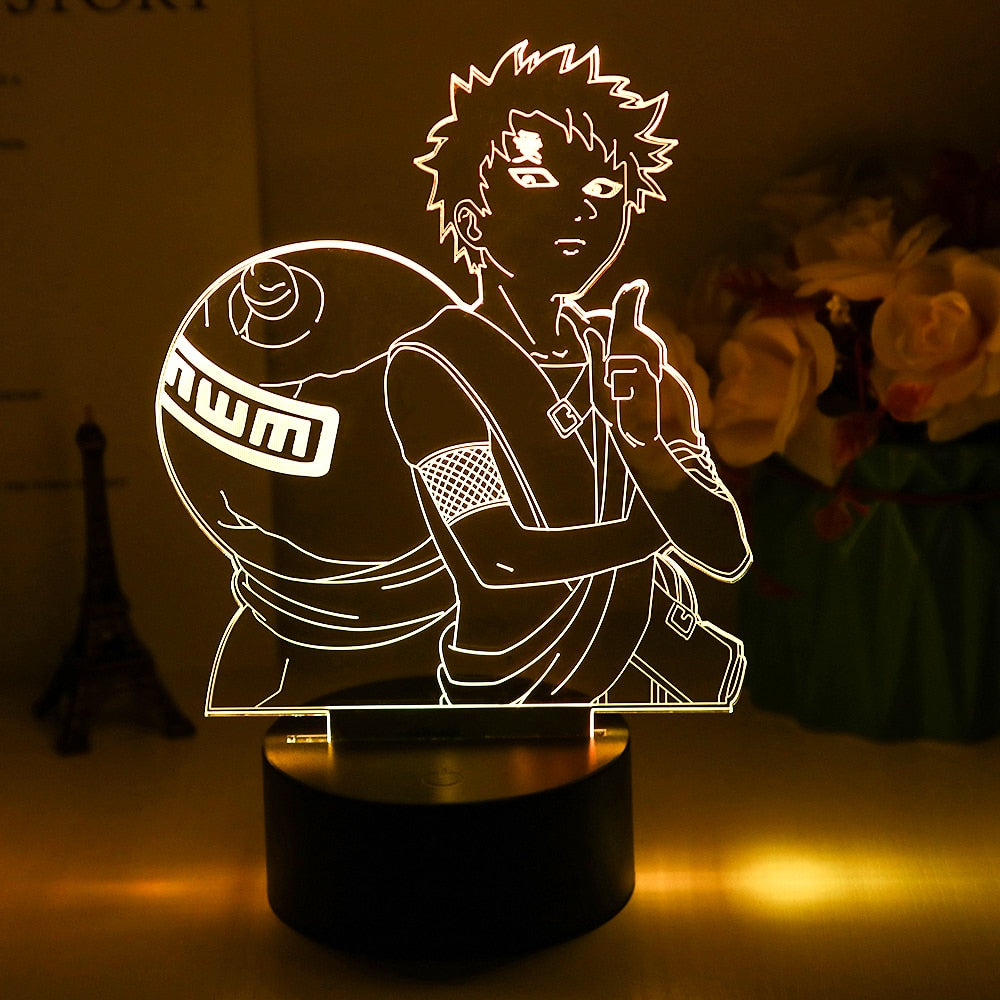 3D Multicolor Anime Light