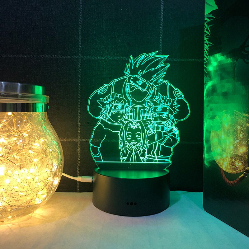 Naruto 3d Led Night Light