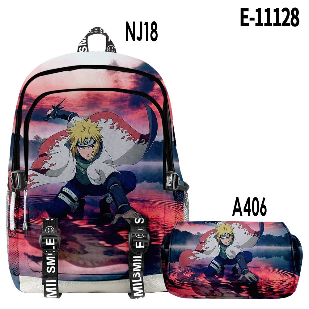 36 Styles Anime Backpack + Pencil Case