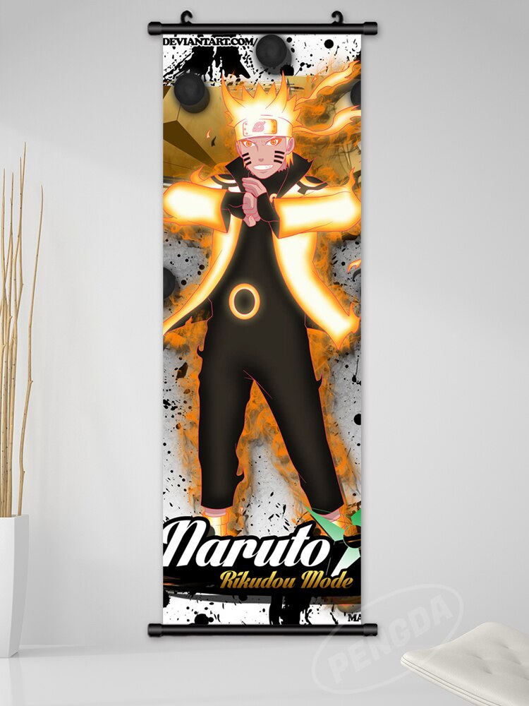 Canvas Wall Art Anime Print Naruto Painting Hatake Kakashi Hanging Scrolls Haruno Sakura Posters Home Decor Living Room Pictures
