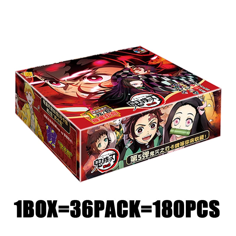 Anime cards box collection