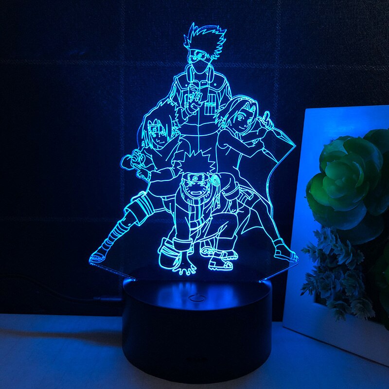 Naruto 3d Led Night Light