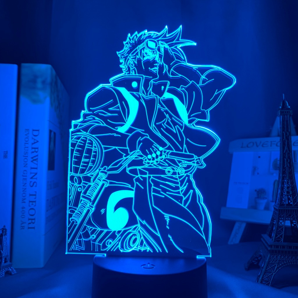 3d Multicolor Anime Lamp/Light